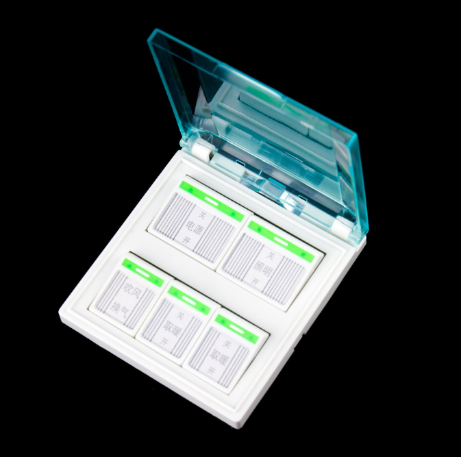 Wall switch night light split five position hair dryer ventilation switch 5-switch 86 type 16A