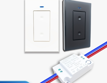 American version of Australian standard 120 wireless remote control switch can be freely pasted with 110V220 household bedroom lights Cheng panel switch